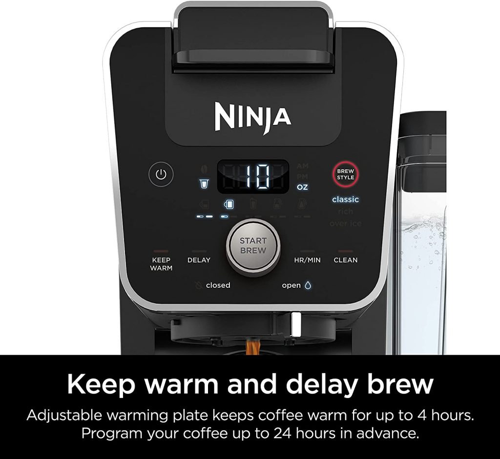 Ninja CFP201 DualBrew System 12Cup Coffee Maker, SingleServe for